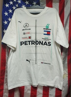 Lewis Hamilton Tommy Hilfiger Mercedes T Shirt F1 Mercedes Benz