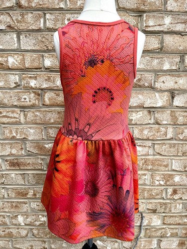 Girls Twirls & Twigs Floral Sleeveless Dress sz 8 - Picture 2 of 5