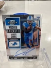 2023 Contenders Optic Jahmyr Gibbs Rookie Ticket Auto Silver #112
