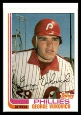 1982 Topps #389 George Vukovich NR/MT
