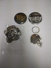 Wake Forest Demon Deacons Acc Buttons Keychain Lot Souvenirs