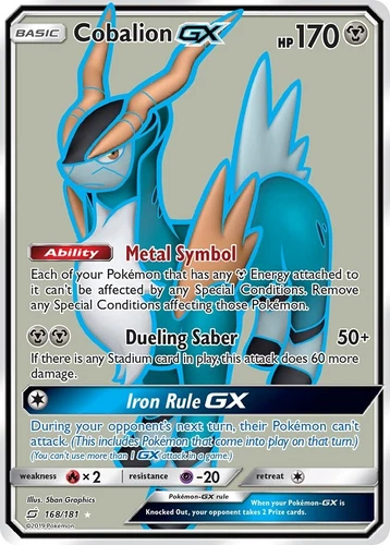 Cobalion GX 168/181 Sm-Team Up