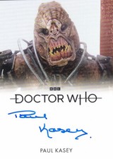 2023 Doctor Who Series 1 - 4 Full Bleed Autograph Card signed by Paul Kasey # 2