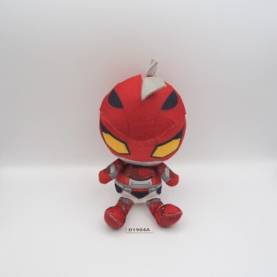 D1904A Kikai Sentai Zenkaiger Red Juran Chibi Bandai Plush 6'' Toy Doll Japan