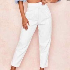 House of CB London Aziemour Milk Trousers