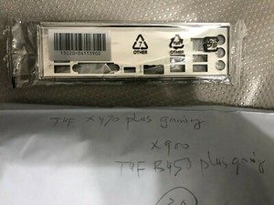 Asus Io Shield For Asus Tuf B450 Plus Gaming Tuf X470 Plus Gaming Original Ebay