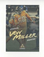 2018 Luminance Football Gold Parallel Singles - You Choose