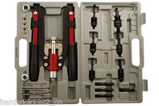 Heavy Duty Long Arm Riveter Nut Riveter Threader Lock Bolt Kit Rivet + Case