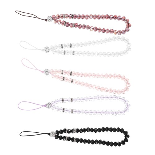 5 Pcs Mobile Phone Ornaments Miss Lanyard Decoration Beaded Cellphone Charm - Zdjęcie 12 z 12