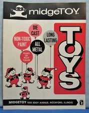 1950's & 60's Wholesale Toy Catalog ~ Midgetoy