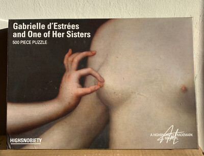 Gabrielle d'Estrées and One of Her Sisters 500 Piece Puzzle Highsnobiety