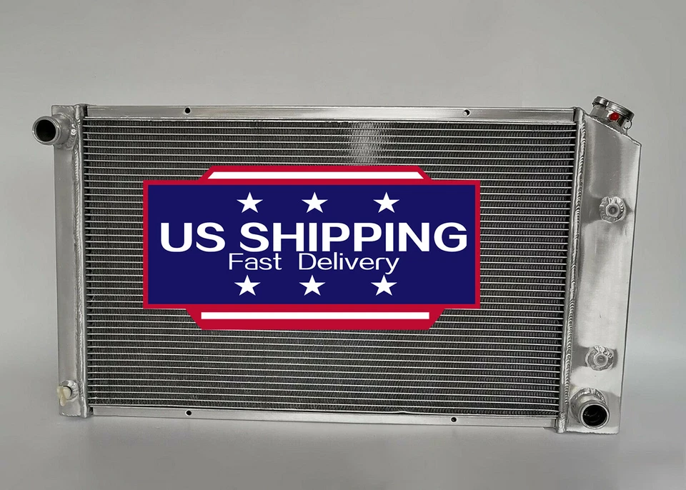 Radiador de aluminio para Pontiac Firebird Trans Am 1970-1981 1971 1972 1980 refrigeración Foto 3 de 4