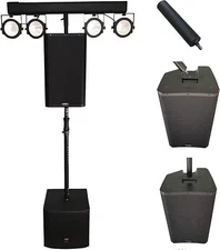 BoogieTec QSC K10.2, K8.2 & CP12 Top Mount Light Bracket (Qty of 2)