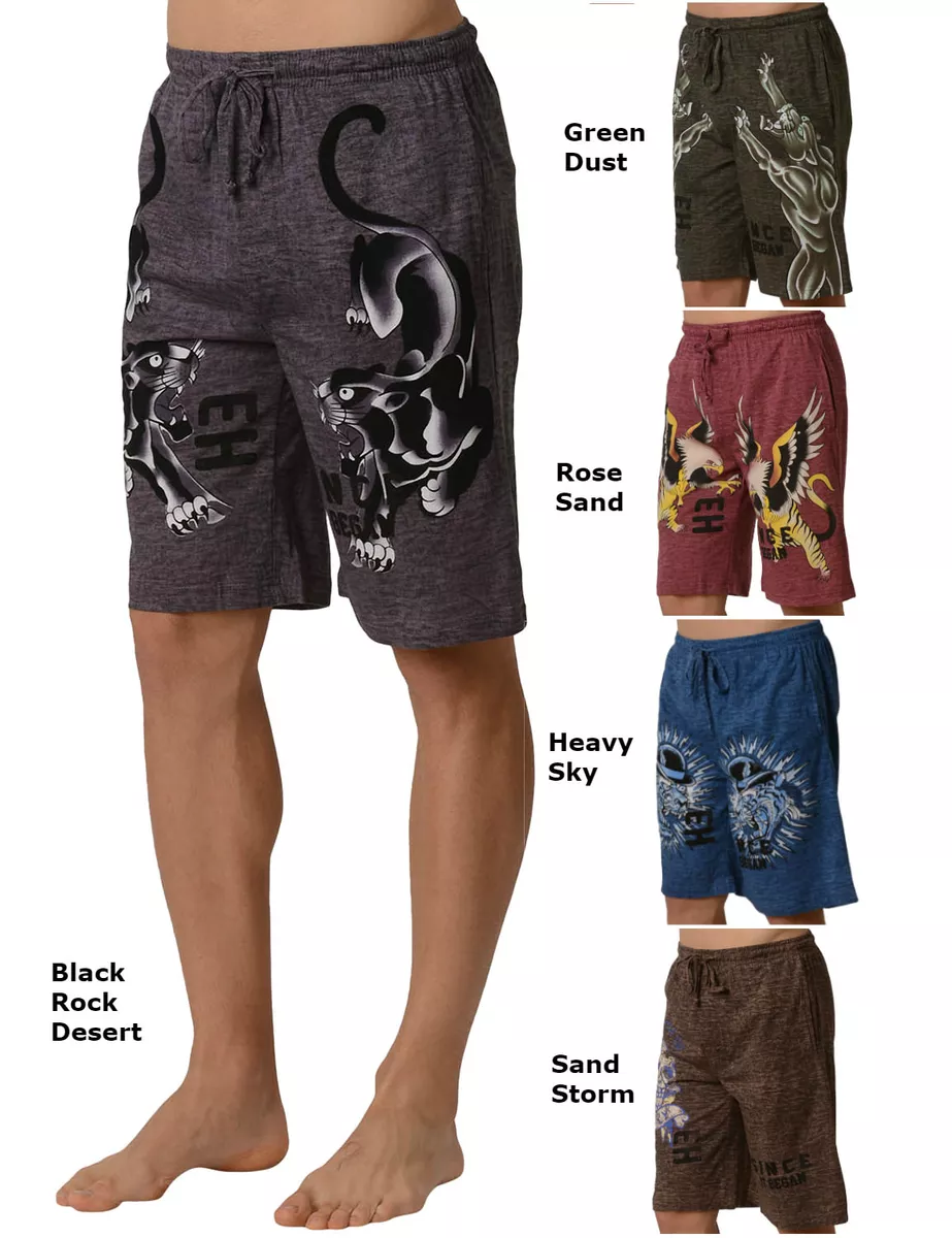 Mens soft pajama shorts hot sale
