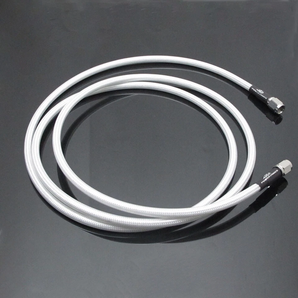 Передняя серебристая жемчужная тормозная магистраль 55 см 21,7 дюйма для Harley Softail Breakout FXLR FXLRS - Изображение 4 из 4