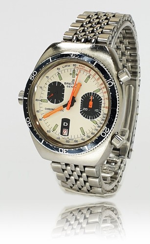 Breitling Chrono-Matic 2112 -15 * Seltene Herrenuhr mit Cal 15 ca 1970 - Bild 2 von 11