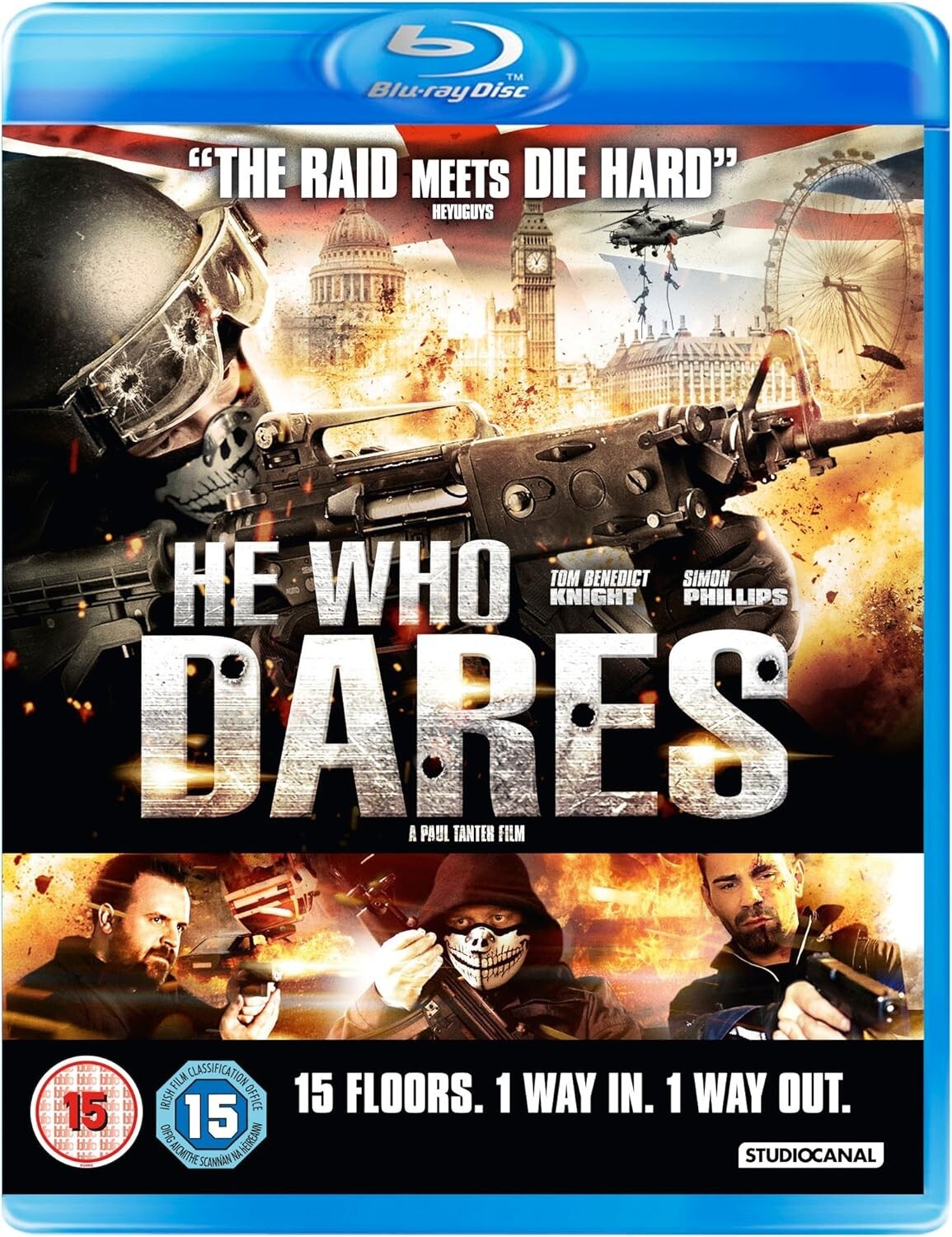 He Who Dares [Blu-ray] [DVD][Region 2] NEW & SEALED