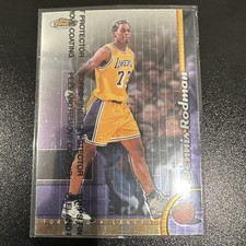 1998-99 Topps Finest Dennis Rodman #134 w/coating - Lakers