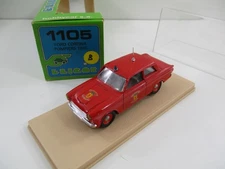1105- FORD CORTINA POMPIERS 1965 ELIGOR 1/43