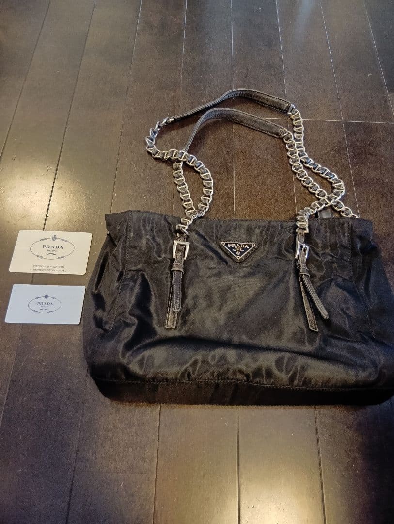 PRADA Black Shoulder Bag
