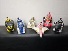Lot Of 6 Vintage 90's Mighty Morphin Power Rangers Movie Vehicles And Rangers