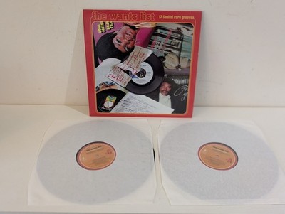   RARE Vinal Various - The Wants List (17 Soulful Rare Grooves) 2 x LP Records 