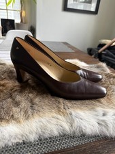 Vintage Etienne Aigner Leather Heels - Size 10