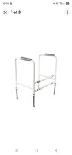 NRS Healthcare Toilet Frame S18993 - Height and Width Adjustable