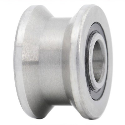U22 T22 Shaped Groove Round Bottom Track Pulley Bearing Sliding Rollers Bearing