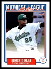 2019 Choice Midwest League All-Stars #49 Humberto Mejia Clinton LumberKings