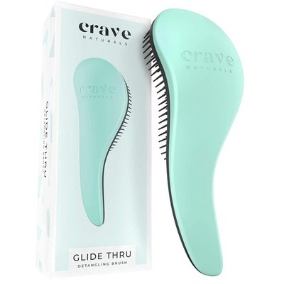 Biggie Glide Thru Hair Brush - Detangler Brush for Curly, Straight, Wet or Dr...