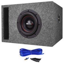 MB Quart RW1-164 300 Watt RMS 6.5" Car Audio Subwoofer Vented Sub Box Enclosure