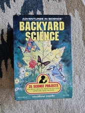 1988 Adventires In Science Backyard Science Kit 34 Projects Educational Insights