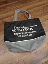Daytona Toyota Advertising Tote Bag  17" x 13" x 5"