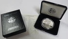 1997 P PROOF AMERICAN SILVER EAGLE $1 BOX COA OGP