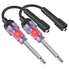 2PCS Inline Spark Plug Tester Engine Ignition Coil Diagnostic Tool Car Truck