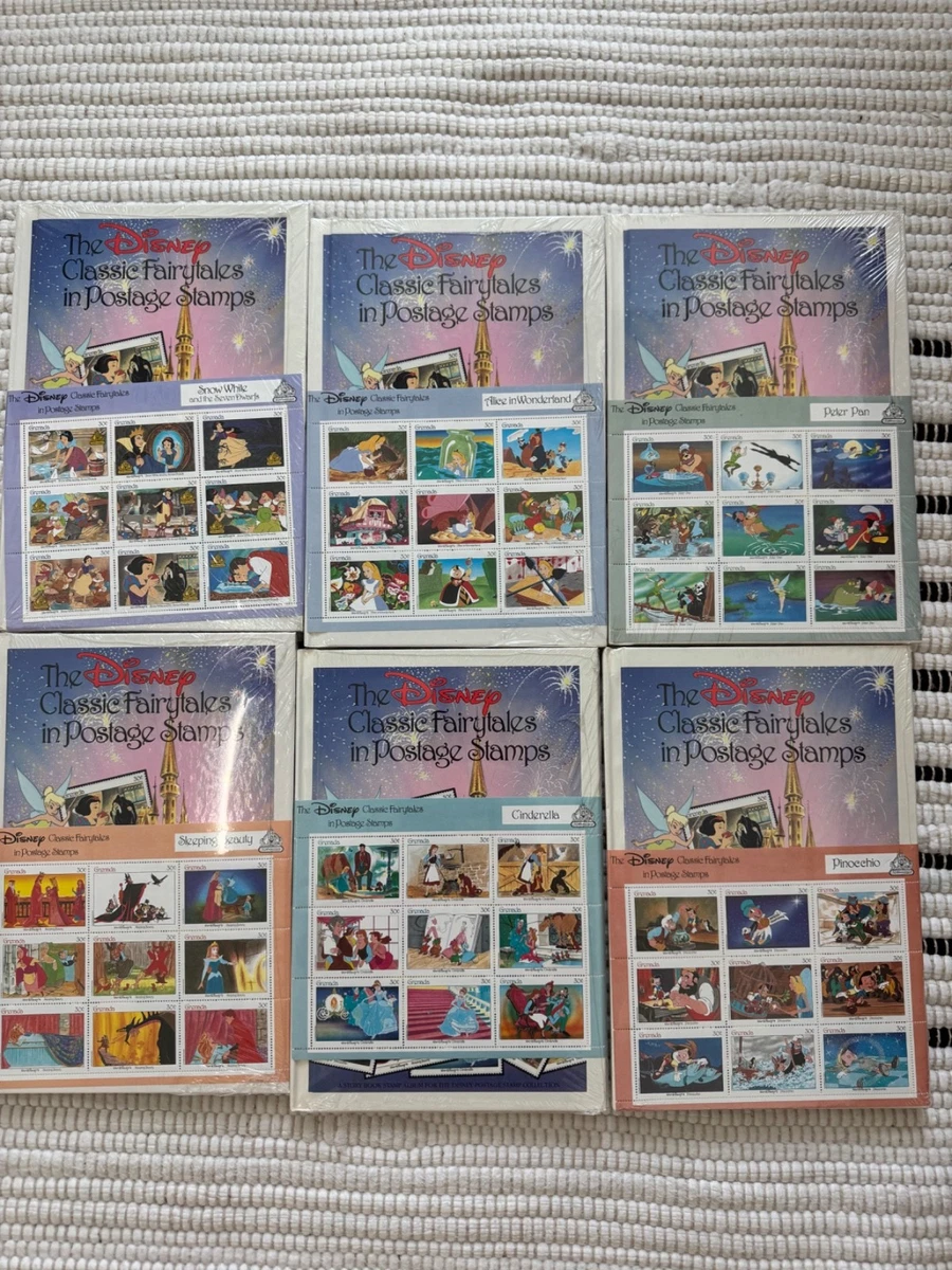 Disney Postage United States Animation & Cartoon Postal Stamps for