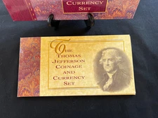 1993 Thomas Jefferson Coinage and Currency Set