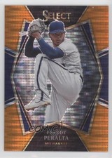 2022 Panini Select Premier Level Orange Pulsar Prizm 12/16 Freddy Peralta 0e3x