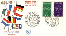 FDC - France - Europe - 1959.