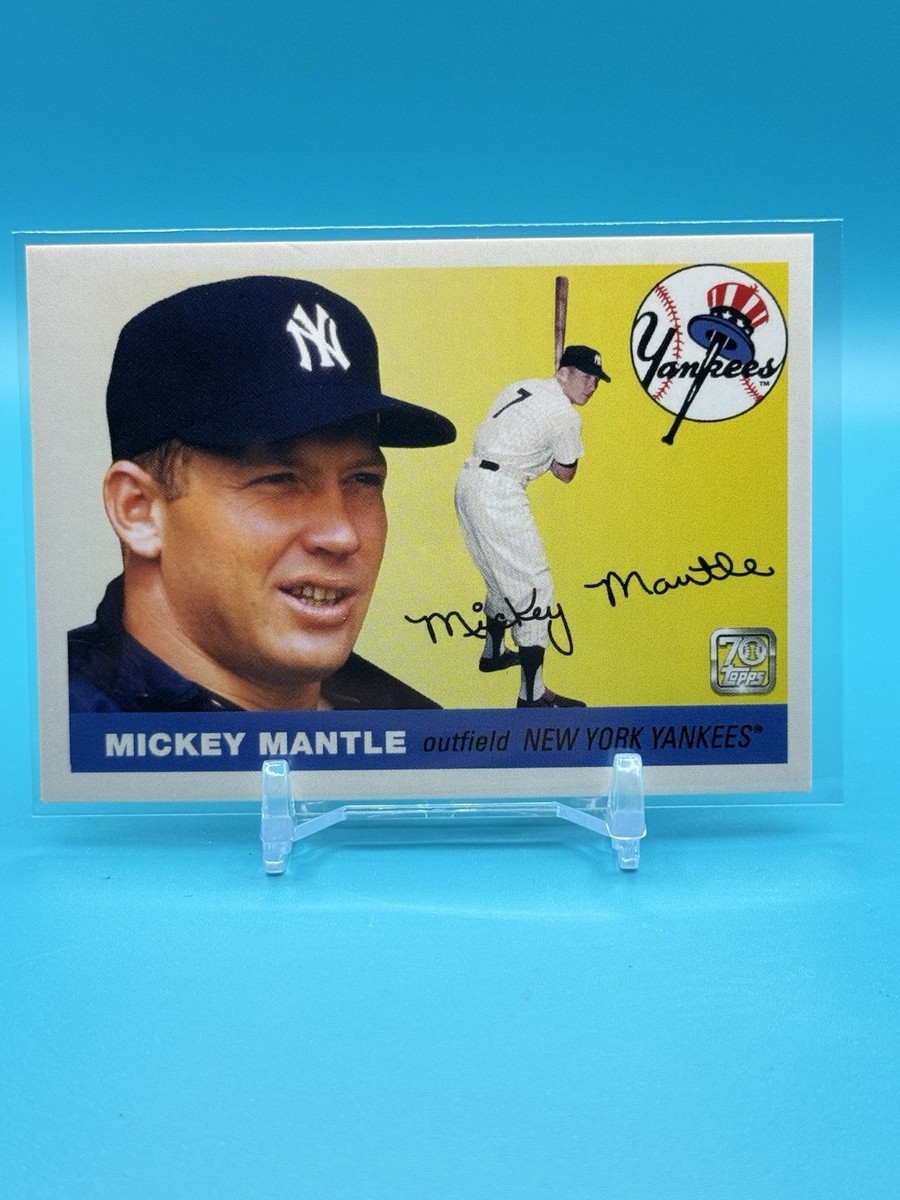 2021 Topps X Mickey Mantle Collection 70th Anniversary #9 HOF New