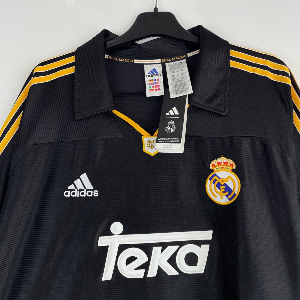 Real Madrid 1999/2000 Adidas Bring Back Away Jersey Shirt Remake