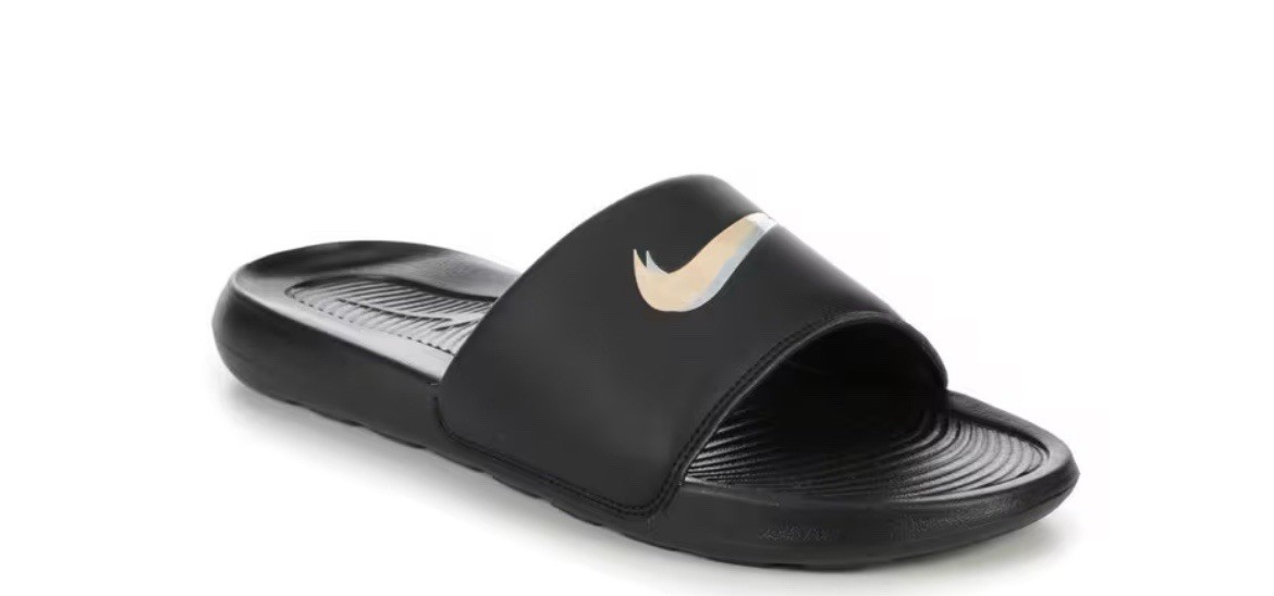 Men's Nike Slides Size 10 Black/White Victory One | eBay
