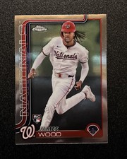 2025 Topps Chrome - James Wood #132 (RC)