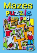 Mazes Puzzle Fun Pad (Learning Is Fun) By .