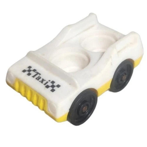 VTG Taxi Cab Car from Fisher Price Little People 2500 Play Family Main Street