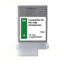PFI106 Green Ink Tank Cartridge For Canon IPF 6400s 6400 6450 PFI106GN