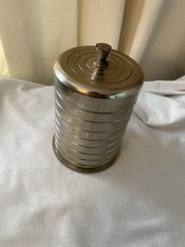 VTG Silver-Plated Ice Bucket? Humidor? Kitchen Canister?