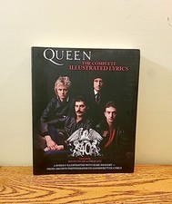 Queen : The Complete Illustrated Lyrics by Queen 2012 Backbeat Books Paperback