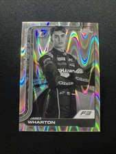 2025 Topps Chrome F1 James Wharton  #61 Black and White Raywave 1st Chrome